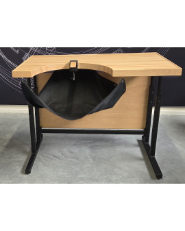 Jeweller’s workbench in...