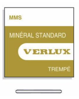 Verre minéral 1.00mm