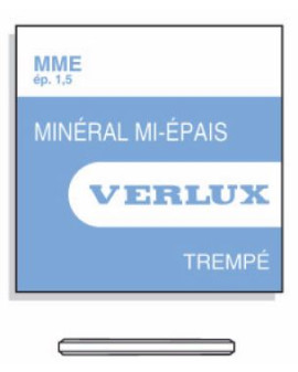 Verre minéral 1.5mm