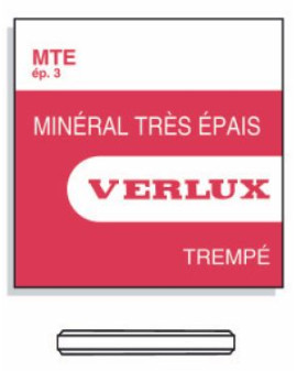 Verre minéral 3mm