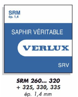 Verre saphir 1.4mm