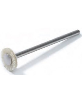 White goat hair Ø 10 mm