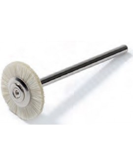 White goat hair Ø 14 mm