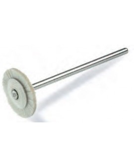White goat hair Ø 16 mm