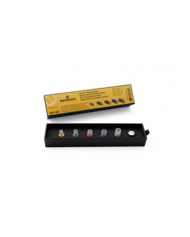 Set of 5 silicone tube tips...